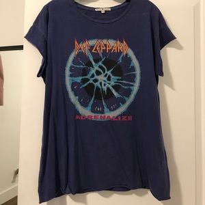 Def Leppard band t shirt